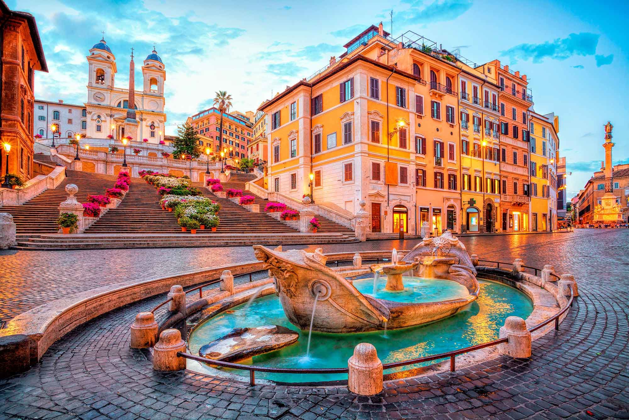 Roma - Descubre Fontana di Trevi##Descubre Colosseum##Descubre La ciudad del Vaticano